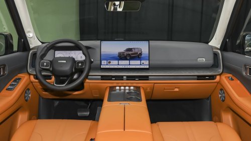 Haval GWM H10 5.3-meter plug-in hybrid SUV broke covers in China
