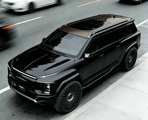 BYD, SUV, BYD FCB Tai 9 flagship SUV teased with 5.3 meter length and flash charging