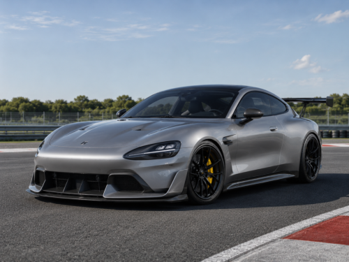 Xiaomi, Xiaomi Car, Leaked Xiaomi two door electric sports car showcases carbon fiber track wing