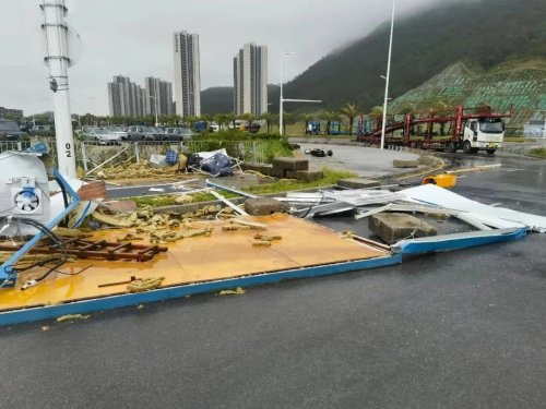 BYD, BYD Tang, BYD’s Shenzhen base hit by Typhoon Noul, Da Tang & Ti7 deliveries delayed