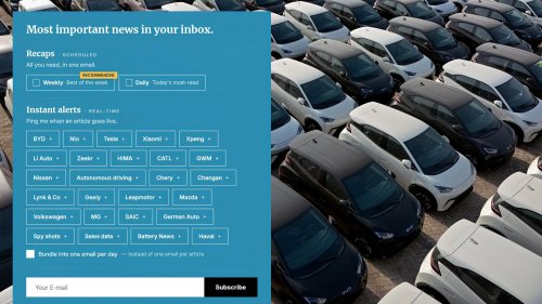 CarNewsChina introduces smart newsletter for its readers [new CNC feature]