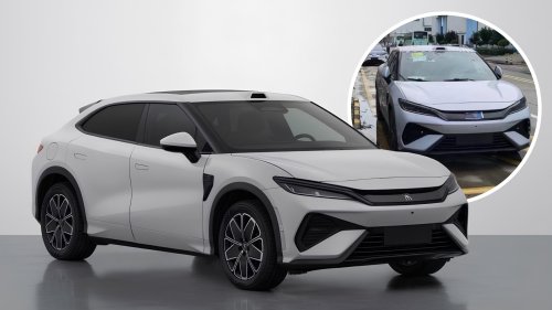 BYD Song L GT electric fastback seen in China after a year-long lull