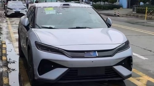 BYD, BYD Song, BYD Song L GT electric fastback seen in China after a year-long lull