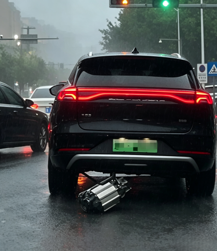 BYD, BYD Tang, BYD Tang “gives birth” in deep flood as viral motor detachment rumor is debunked