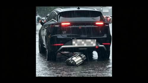 BYD Tang “gives birth” in deep flood as viral motor detachment rumor is debunked