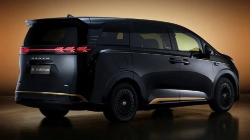 BYD, BYD Denza D9, Denza, BYD’s Denza D9 revealed Dark Gold color option priced at 4,415 USD in China