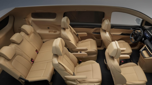 Xiaomi’s SkyNomad N90 SUV features the 2+2+3 seats layout first seen in BYD’s Great Tang
