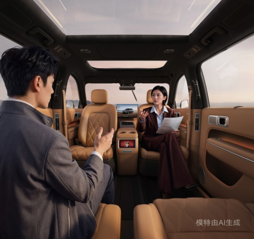 Xiaomi’s SkyNomad N90 SUV features the 2+2+3 seats layout first seen in BYD’s Great Tang