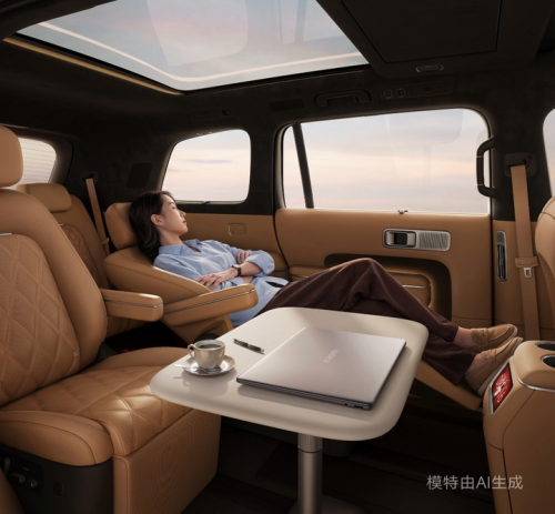 Xiaomi’s SkyNomad N90 SUV features the 2+2+3 seats layout first seen in BYD’s Great Tang