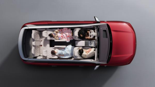 Xiaomi’s SkyNomad N90 SUV features the 2+2+3 seats layout first seen in BYD’s Great Tang