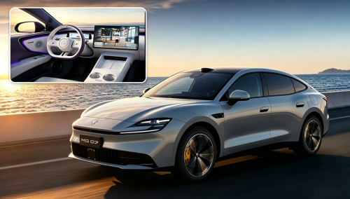 MG, MG 07 interior unveiled with 840 km range ahead of July 29 presale
