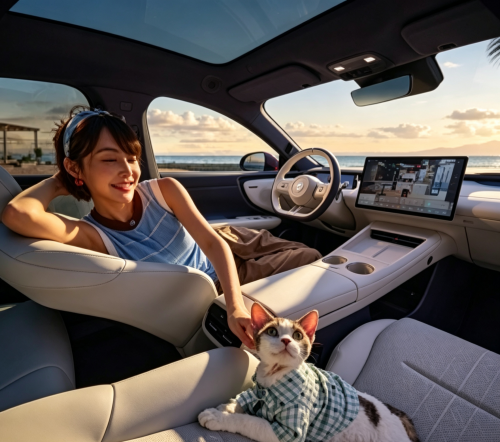 MG, MG 07 interior unveiled with 840 km range ahead of July 29 presale