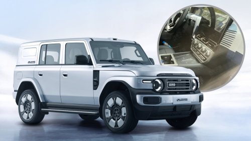 Chery iCaur V25 interior was exposed in China ahead of launch
