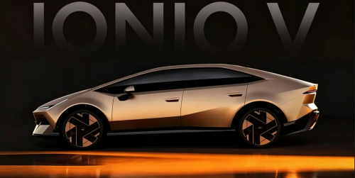 Hyundai, Hyundai Ioniq V drops retro pixels for 620 km cyberpunk fastback in gold and purple options