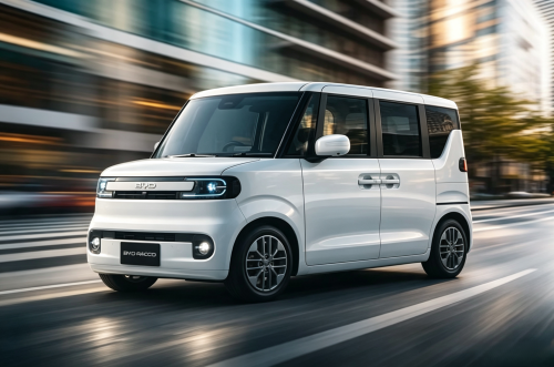BYD Racco brings 320 km electric range mirocar to Japan on July 28 to challenge Suzuki
