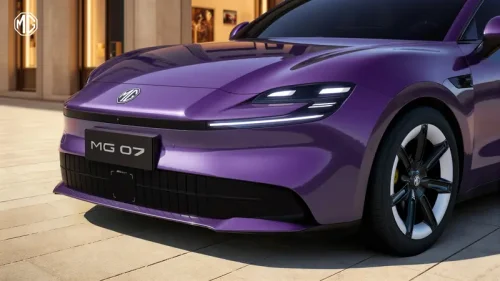 MG, MG 07 rolls off production line featuring 650 km electric range