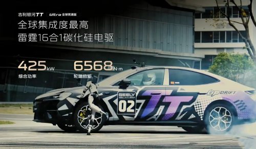 Geely Galaxy TT Ultra performance sedan breaks cover with 578 hp and 800V architecture