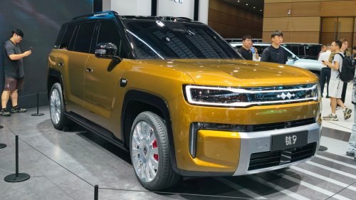 BYD, PHEV, BYD FCB Ti 9 PHEV crossover with 310 km EV range made live debut in China