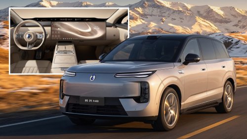 BYD’s new Denza N8 SUV with 1,008 km EV range revealed interior in China