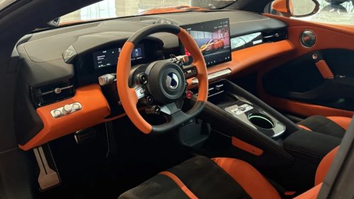 The Denza Z arrived at dealers in China ahead of domestic launch scheduled for Q4 2026