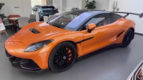 The Denza Z arrived at dealers in China ahead of domestic launch scheduled for Q4 2026
