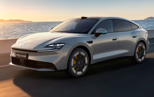 MG 07 hybrid coupe debuts on official website with 245 km EV range