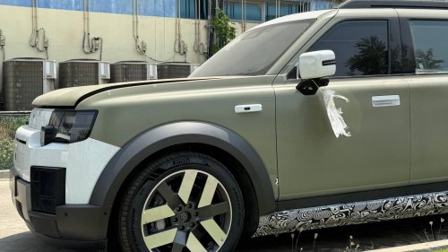 SUV, Freelander 8 SUV was seen in the UAE ahead of the global launch