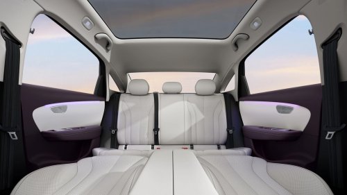 Jetta M6 EV sedan from FAW-VW revealed interior with double-bed configuration