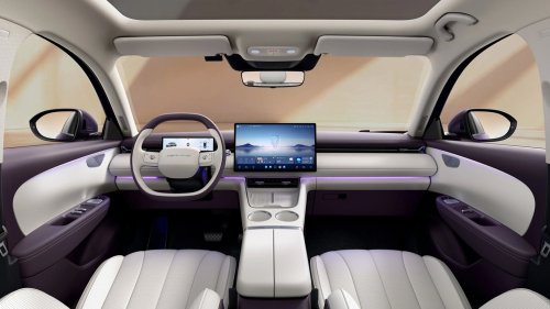 Jetta M6 EV sedan from FAW-VW revealed interior with double-bed configuration