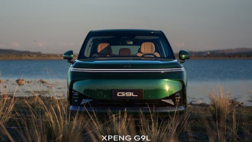 The Xpeng G9L revealed interior with the widest second-row space