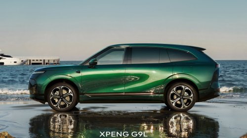 The Xpeng G9L revealed interior with the widest second-row space