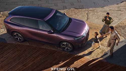 The Xpeng G9L revealed interior with the widest second-row space