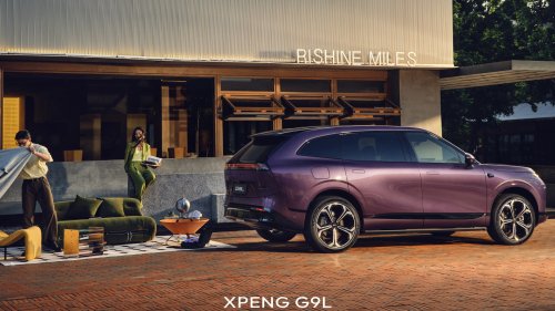 The Xpeng G9L revealed interior with the widest second-row space