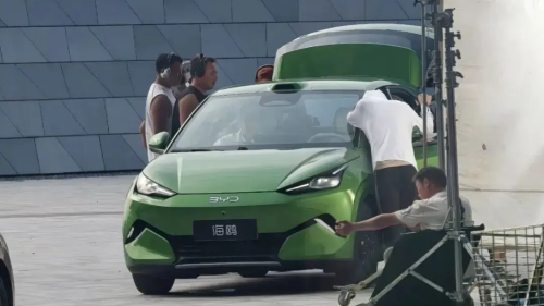 Design sketches of the second-gen BYD Seagull were revealed in China
