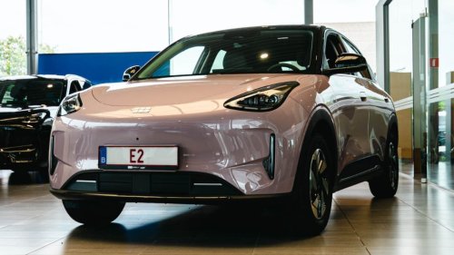 Geely, Hatchback, Geely E2 electric hatchback arrived at dealers in Belgium ahead of launch