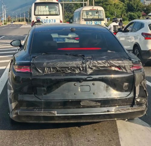 BYD, BYD Han, Next generation BYD Han sedan spotted in China, with LiDAR and Dragon Face