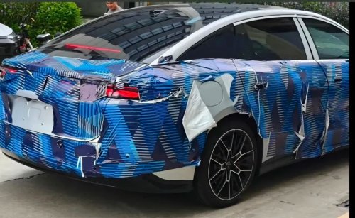 BYD, BYD Han, Next generation BYD Han sedan spotted in China, with LiDAR and Dragon Face