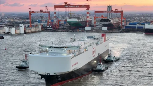 BYD orders 10 more vessels with capacity for 9-,200 cars each, report says
