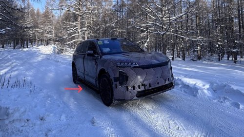 SUV, NIO, China’s largest electric SUV Nio ES9 spotted during winter tests ahead of launch