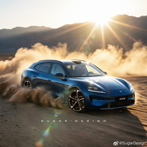 Porsche-inspired Saic Z7 from Huawei’s HIMA releases new teasers