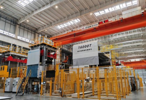 World’s largest 16,000-ton die-casting production line by Dongfeng commenced operation