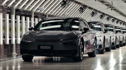 Xpeng, XPeng P7, 100,000th Xpeng P7+ rolled off in China as updated model began deliveries