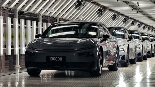 Xpeng, XPeng P7, 100,000th Xpeng P7+ rolled off in China as updated model began deliveries