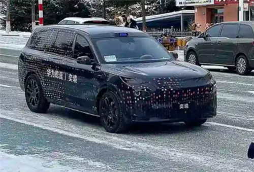 Huawei, SUV, Dongfeng, Huawei’s new full-size SUV developed with Dongfeng spied doing winter testing in China