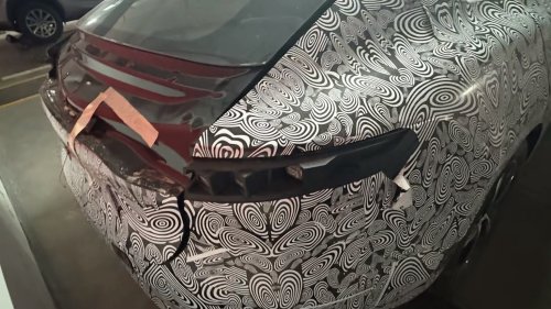 Electric successor of the MG7 sedan spotted in China