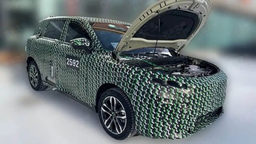 First car from Leapmotor and FAW spotted in China as Hongqi SUV