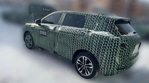 First car from Leapmotor and FAW spotted in China as Hongqi SUV