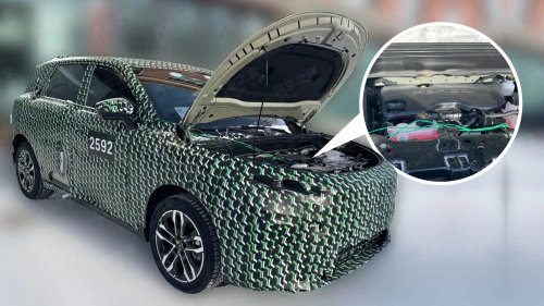 First car from Leapmotor and FAW spotted in China as Hongqi SUV