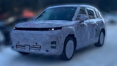 Xpeng, SUV, Xpeng G02 large SUV spotted in China ahead of release