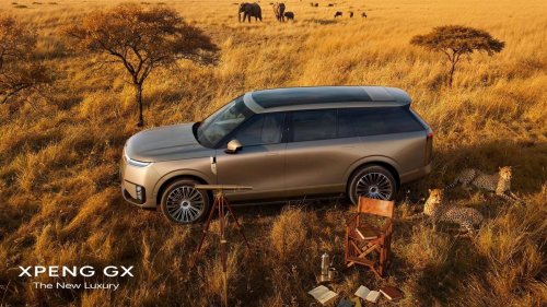 Xpeng, Range Rover, Rover, Xpeng GX flagship EREV crossover broke covers in China resembling Range Rover